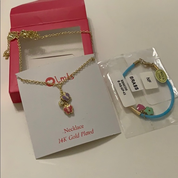 Bundle of necklace and bracelet for girls - Picture 2 of 4